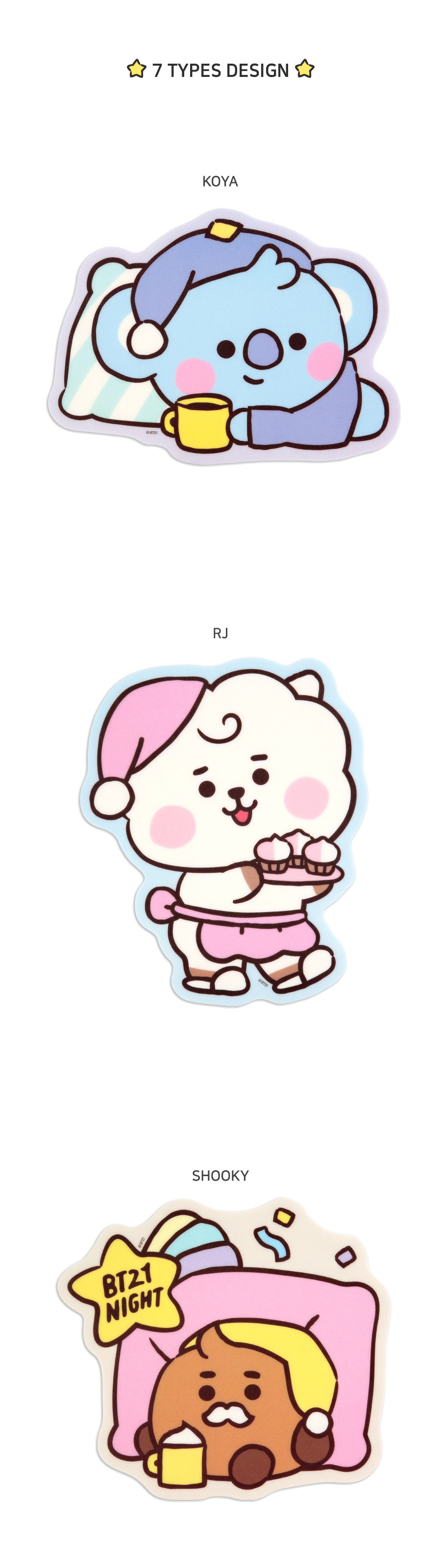 [BT21] BT21 X Monopoly Collaboration Mouse Pad [Party]